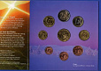 Финляндия, 2003,  Набор 1с-2 Евро +медаль в буклете-миниатюра